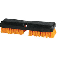 Brosse de nettoyage, 10" l, Soies Polypropyl&egrave;ne, Noir/Rouge We Share Industrial Supply