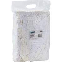 Wiper Rags, Fleece, White, 10 lbs. We Share Industrial Supply