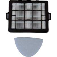 Ensemble de pr&eacute;filtre HEPA pour moteur et filtre d'&eacute;chappement en mousse pour aspirateur sac-&agrave;-dos Ergo et Ergo Pro We Share Industrial Supply