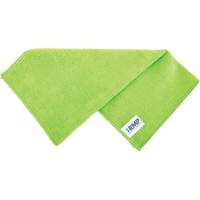 Chiffon de d&eacute;poussi&eacute;rage et nettoyage, Microfibre, Vert We Share Industrial Supply