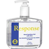 Response&reg; Hand Sanitizer Gel with Aloe, 250 ml, Pump Bottle, 70% Alcohol We Share Industrial Supply