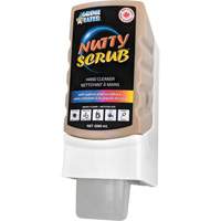 Nettoyant &agrave; mains avec exfoliant en coquille de noyer Nutty Scrub, Pierre ponce, 2000 ml, Cartouche en plastique, Sans parfum We Share Industrial Supply