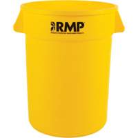 Bac &agrave; d&eacute;chets, Poly&eacute;thyl&egrave;ne, 32 gal. US We Share Industrial Supply