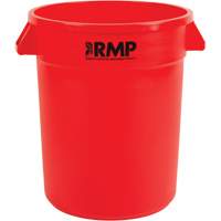 Garbage Bin, Polyethylene, 20 US gal. We Share Industrial Supply