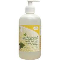 Savon pour les mains et le corps au th&eacute; vert et jasmin, Liquide, 500 ml, Parfum&eacute; We Share Industrial Supply