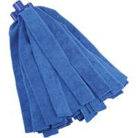 Socket Mop, Blue, Microfibre, Cut Style We Share Industrial Supply