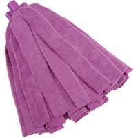 Socket Mop, Purpole, Microfibre, Cut Style We Share Industrial Supply