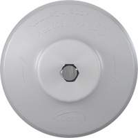 Brosse ronde HyDrive pour perceuse, Soies Tr&egrave;s ferme, Longueur de 3-1/10", Blanc We Share Industrial Supply