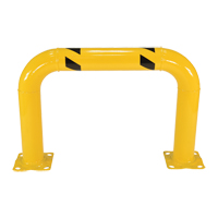 Garde-corps &agrave; profil &eacute;lev&eacute; pour machines, 3' la x 2' h, Jaune We Share Industrial Supply