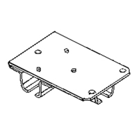 Support plafonnier pour murs-rideaux We Share Industrial Supply