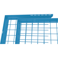 Composantes pour partitions & cloisons grillag&eacute;es - Panneaux Compl&eacute;mentaires R&eacute;glables We Share Industrial Supply