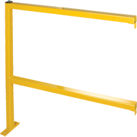 Protecteurs de p&eacute;rim&egrave;tre - Style tubulaire, 94" la x 49-1/2" h, Jaune We Share Industrial Supply