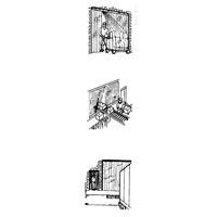 Strip Curtain Doors, 4' x 7' Door Opening, 8" Strip Width, 0.080" Strip Thickness We Share Industrial Supply
