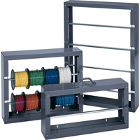SUPPORT BOBINES DE FILMETALLIQUE (2 TIGES), De base, 6" la x 26-1/8" p x 21-1/2" h We Share Industrial Supply
