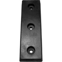 Butoirs de quai en caoutchouc moul&eacute;s, Caoutchouc, 30" la x 4" p x 10" h We Share Industrial Supply