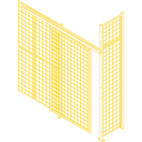 Composantes pour partitions & cloisons grillag&eacute;es - Quincaillerie We Share Industrial Supply