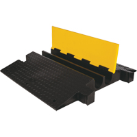 Yellow Jacket&reg; Extreme Crossover Cable Protector, 2 Channels, 35.75" L x 42.125" W x 5.125" H We Share Industrial Supply