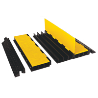 Yellow Jacket&reg; Cable Protector System, 3 Channels, 36" L x 18.5" W x 3" H We Share Industrial Supply