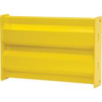 Industrial Safety Guard Rail, Steel, 19" L x 12" H, Safety Yellow We Share Industrial Supply
