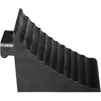 Cale de roue, 9-3/4" x 7-1/4" x 7-3/4", Noir We Share Industrial Supply