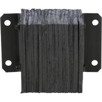 Butoir de quai lamell&eacute;, Horizontal, Caoutchouc, 12" la x 6" p x 10" h We Share Industrial Supply
