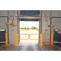 Swivel Dock Gate, 42-1/16" H x 113" W We Share Industrial Supply