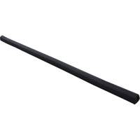 Butoir en caoutchouc extrud&eacute;, Caoutchouc, 4-1/8" la x 120" lo x 3-7/8" p We Share Industrial Supply