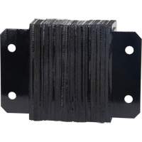 Butoirs de quai lamell&eacute;s, Horizontal, Caoutchouc, 12" la x 4" p x 10" h We Share Industrial Supply