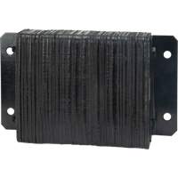 Butoirs de quai lamell&eacute;s, Horizontal, Caoutchouc, 18" la x 4" p x 12" h We Share Industrial Supply