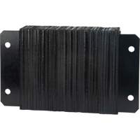 Butoirs de quai lamell&eacute;s, Horizontal, Caoutchouc, 18" la x 4" p x 12" h We Share Industrial Supply