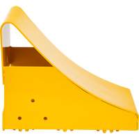 Cales-roue pour la glace, Acier, Jaune, 8-1/16" la x 10-5/8" p x 8-13/16" h We Share Industrial Supply