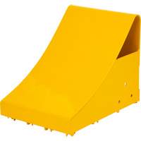 Cales-roue pour la glace, Acier, Jaune, 8-1/16" la x 10-5/8" p x 8-13/16" h We Share Industrial Supply