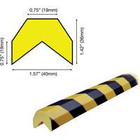 Butoir de protection de coin mod&egrave;le AA 5M We Share Industrial Supply