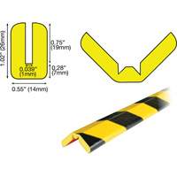 Butoir de protection de rebords mod&egrave;le W 5M, Longueur 16,42' (5 m) We Share Industrial Supply