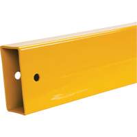 Lift-Out Guard Rail, Steel, 3' L x 4" H, Safety Yellow We Share Industrial Supply