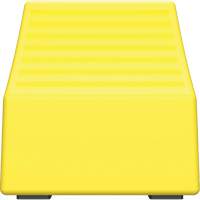 Checkers Safety Heavy-Duty Ultra Class Mining Wheel Chock without Bracket, HDPE, Yellow, 14-1/2" W x 17-1/2" D x 16" H We Share Industrial Supply