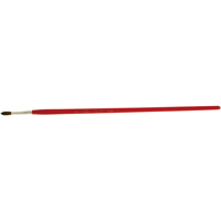 Round Marking Paint Brush, 5/32" Brush Width, Camel Hair, Wood Handle We Share Industrial Supply
