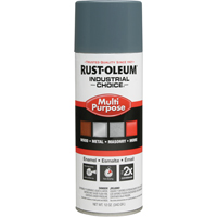 Peinture en a&eacute;rosol &agrave; usages multiples syst&egrave;me 1600 Industrial Choice, Gris machine, Brillant, 12 oz, Canette a&eacute;rosol We Share Industrial Supply