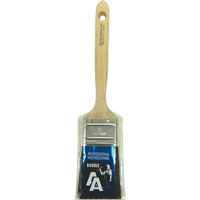 Pinceau &agrave; soies droites, Soies, Manche Bois, Largeur de 2" We Share Industrial Supply