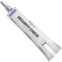 Marqueur de peinture de contr&ocirc;le de s&eacute;curit&eacute;, 1,7 oz, Tube, Blanc We Share Industrial Supply