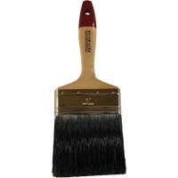 Pinceau, Poly/nylon, Manche Bois, Largeur de 4" We Share Industrial Supply