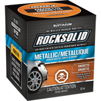 RockSolid&reg; Metallic Powder Additive, 60 mL, Bottle, Amaretto We Share Industrial Supply