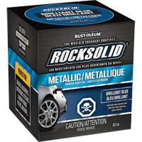 RockSolid&reg; Metallic Powder Additive, 60 mL, Bottle, Brilliant Blue We Share Industrial Supply