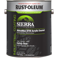 &eacute;mail acrylique DTM Sierra Performance MetalMax Plus, Gallon, Bleu We Share Industrial Supply