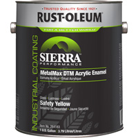 &eacute;mail acrylique DTM Sierra Performance MetalMax Plus, Gallon, Jaune We Share Industrial Supply
