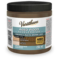Acc&eacute;l&eacute;rateur de vieillissement du bois Varathane, 236 ml, Canette, Brun We Share Industrial Supply