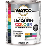 Watco&reg; All In One Lacquer + Colour Dark Tint Base, 946 ml, Dark Tint Base, High-Gloss We Share Industrial Supply