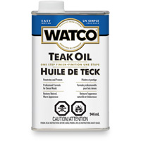 Watco&reg; Teak Oil, 946 ml, Clear, Transparent We Share Industrial Supply