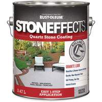Stoneffects Quartz Stone Coating, 3.78 L, Water-Based, Textured, Grey We Share Industrial Supply