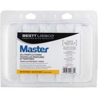 Master Microfiber Roller Cover, 13 mm (1/2") Nap, 101.6 mm (4") L We Share Industrial Supply